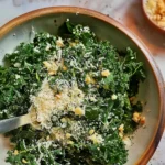 Lemony Parmesan Kale Salad
