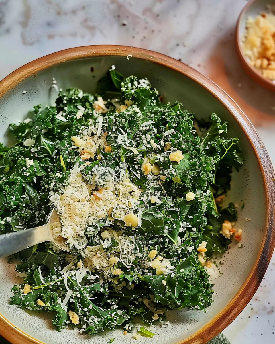Lemony Parmesan Kale Salad: Easy &amp; Refreshing for Every Meal