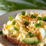 Egg Salad with Cottage Cheese - no mayo!
