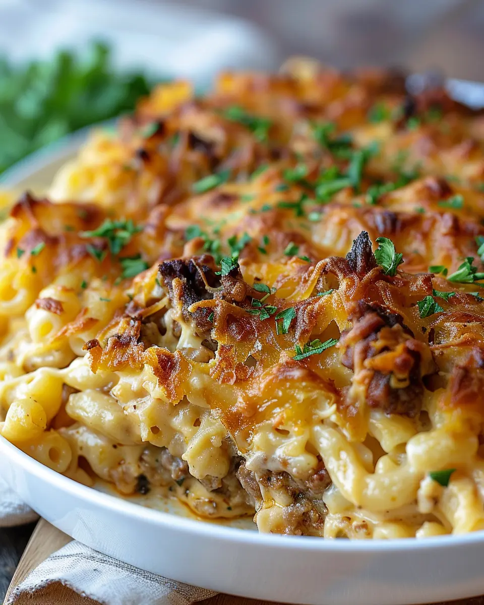 Mac and Cheese Meatloaf Casserole: The Best Comfort Food Twist