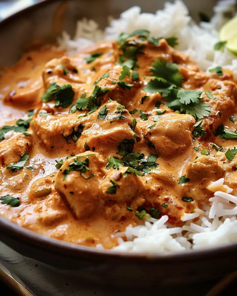 Crockpot Creamy Coconut Chicken Tikka Masala: Easy Comfort Food