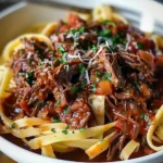 Sunday Slow Cooker Beef Ragu Recipe