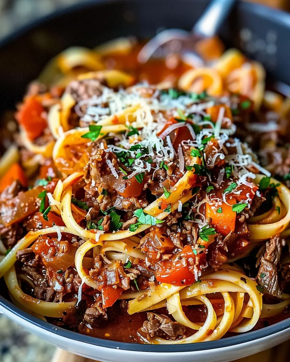 Sunday Slow Cooker Beef Ragu Recipe – Easy Comfort Food Delight