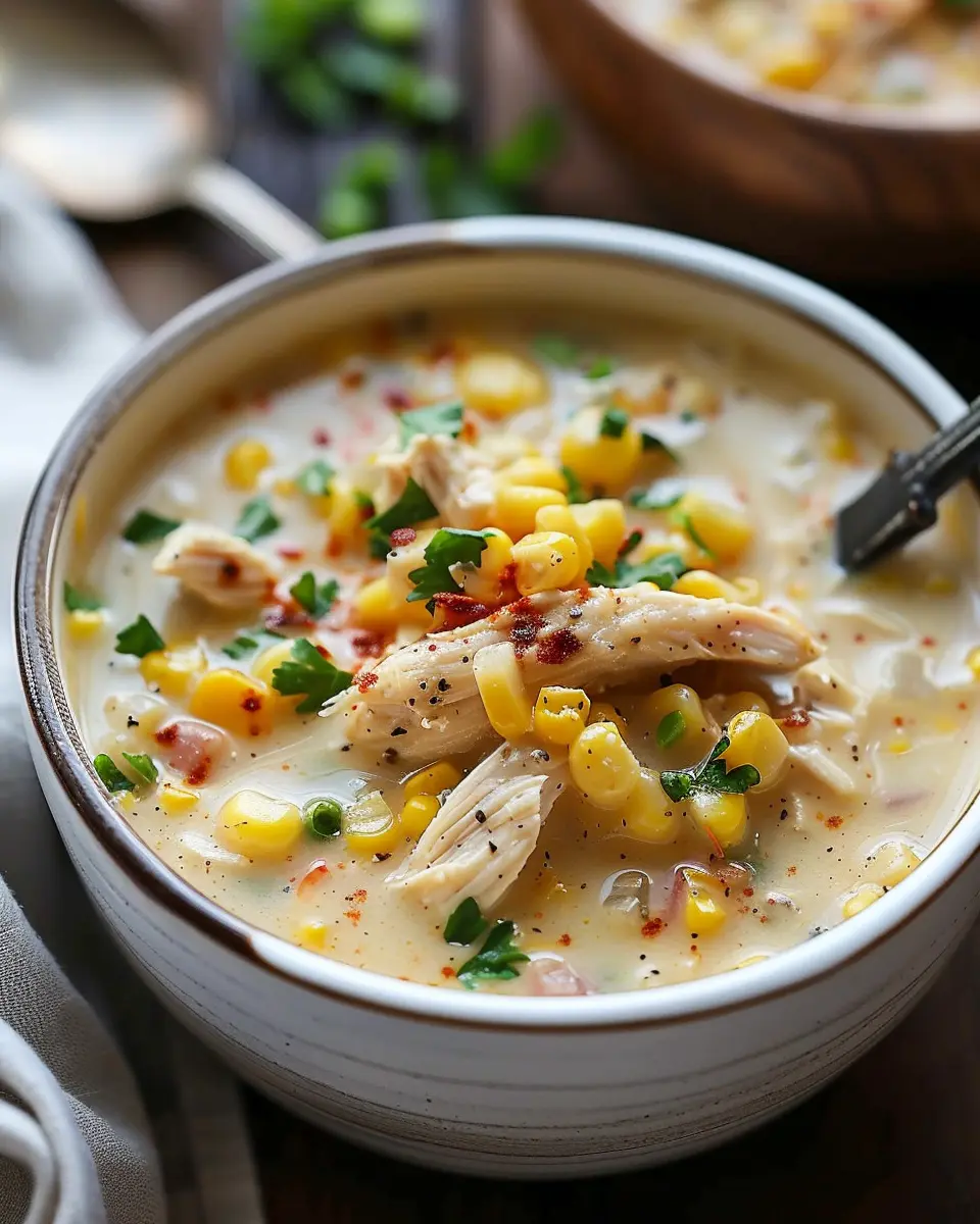 Chicken and Corn Chowder: Easy Comfort Food for Any Day