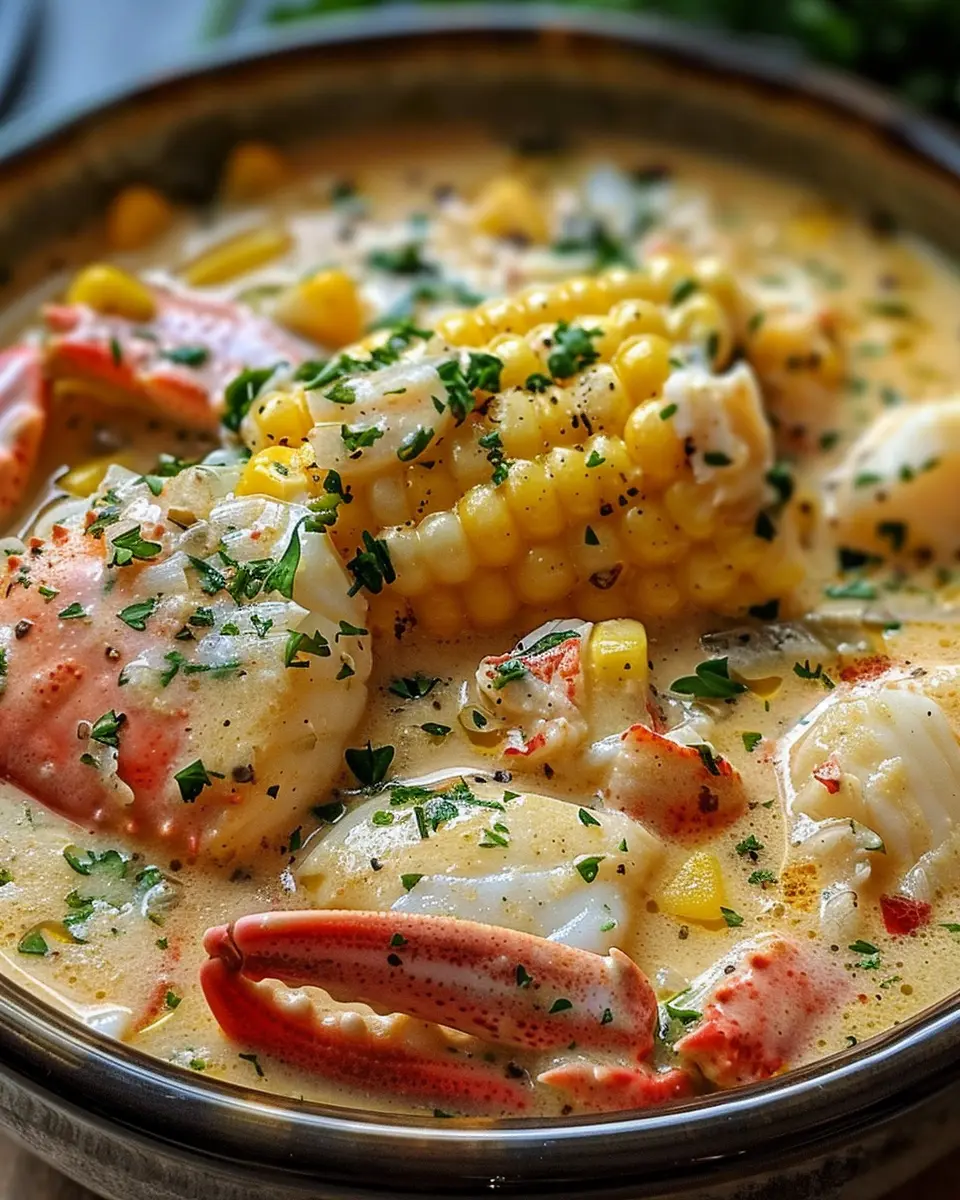 Bobby Flay’s Crab &amp; Corn Chowder Recipe with Turkey Bacon Delight