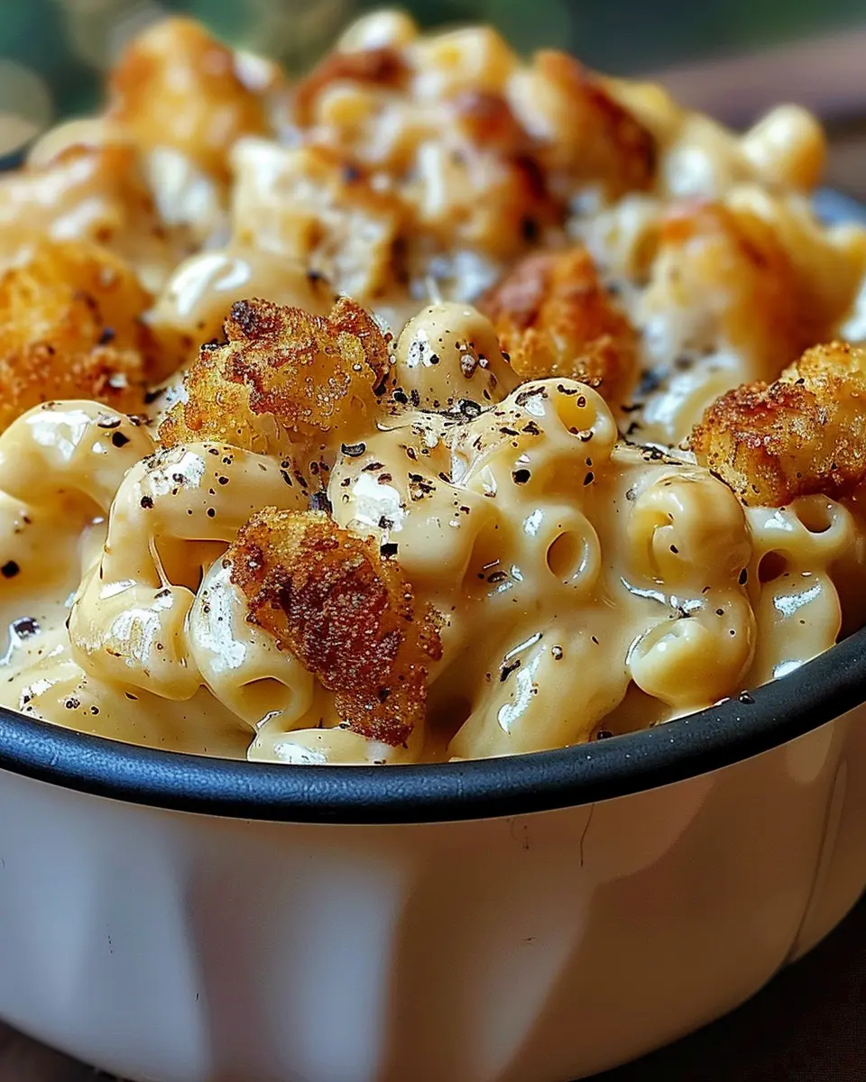 Creamy Honey Pepper Chicken Mac and Cheese Delight You’ll Love