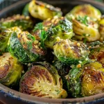 Delicious Garlic Butter Roasted Brussels Sprouts: A Flavorful Side Dish Recipe