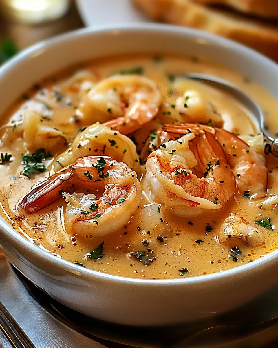 Crab and Shrimp Seafood Bisque Recipe: A Cozy Indulgent Delight