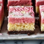 Neapolitan Sugar Cookie Bars