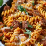 One Pot Cheesy Sausage Pasta (Quick & Delicious)