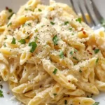 One Pot Creamy Garlic Pasta (Just 20 Minutes!)