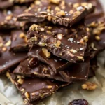 Viral Chocolate Date Bark – 4 Ingredients