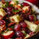 Cinnamon Apple Grape Salad