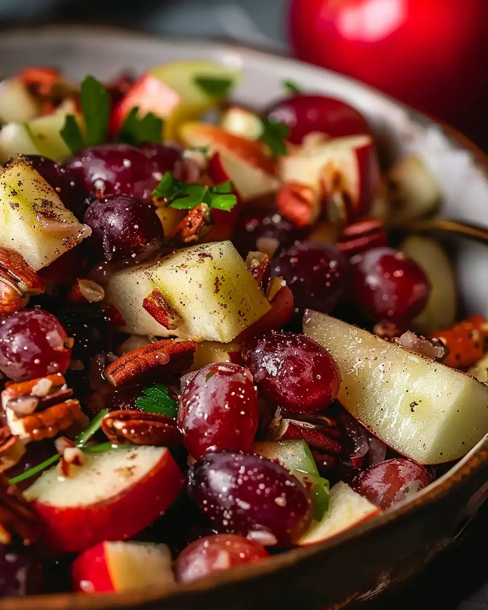Cinnamon Apple Grape Salad: A Refreshing Twist for All Seasons