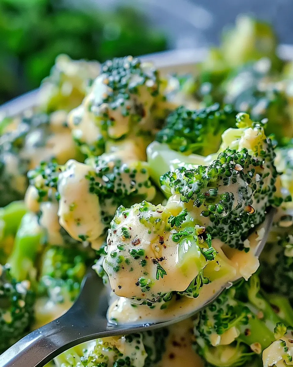 Creamy Garlic Parmesan Broccoli: Easy and Flavorful Side Dish