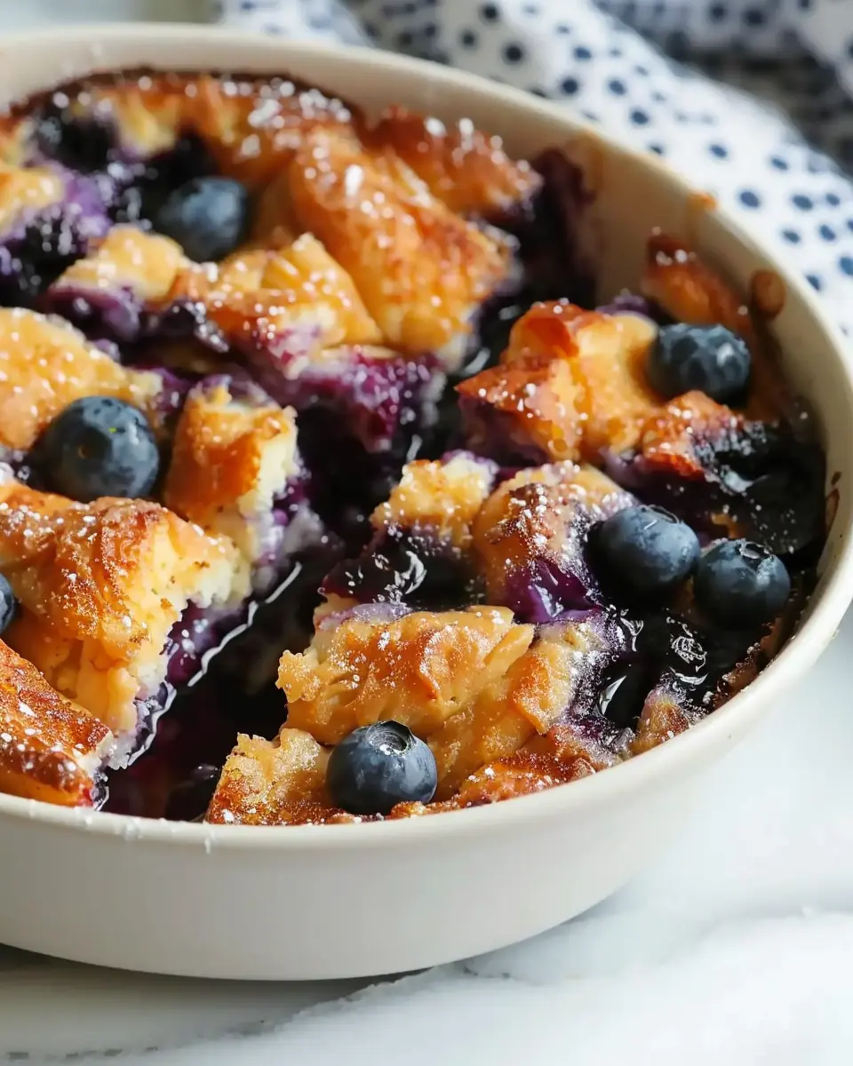 Overnight Blueberry French Toast Casserole: Easy &amp; Indulgent Recipe