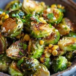 Mexican Street Corn Brussels Sprouts