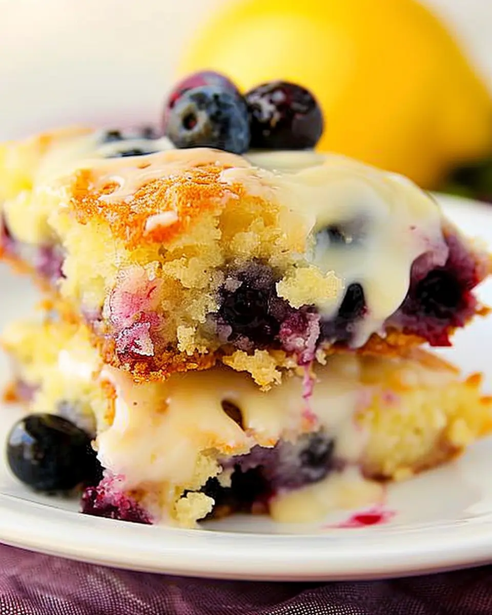 Lemon Glazed Blueberry Boyfriend Bait: Best Homemade Delight