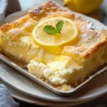Lemon Cream Cheese Dump Cake