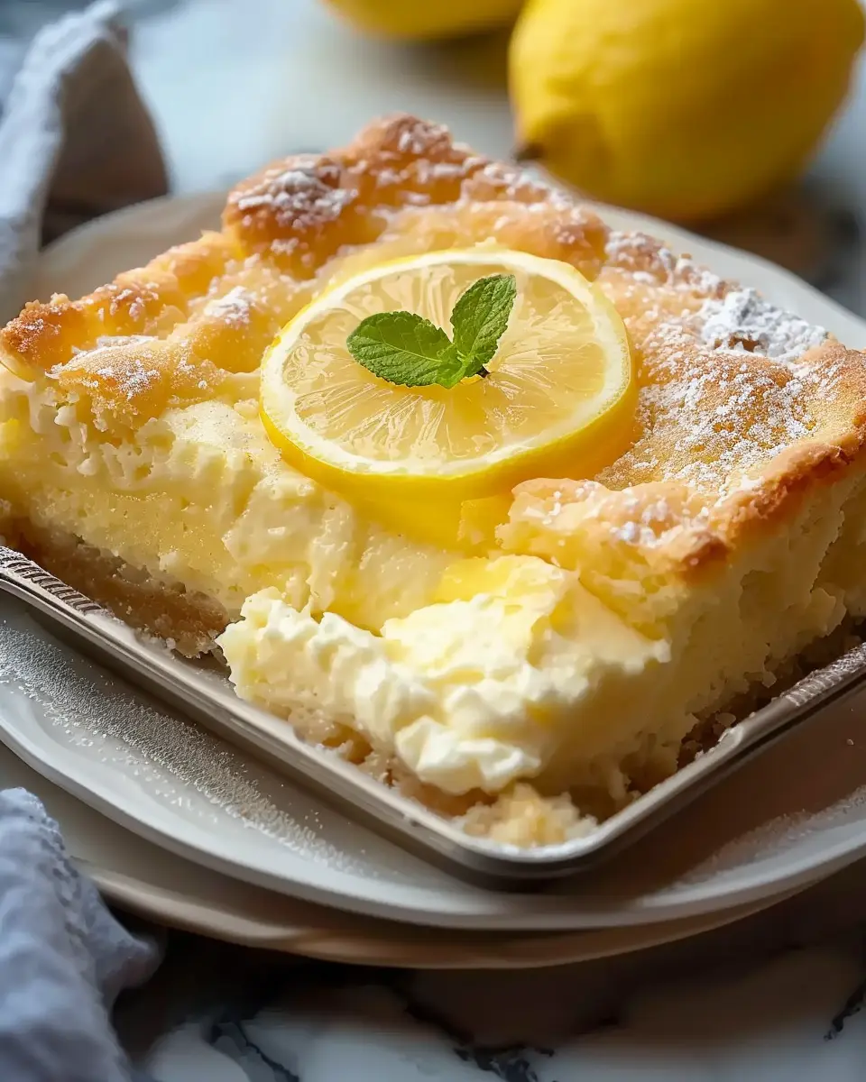 Lemon Cream Cheese Dump Cake: The Easiest Indulgent Dessert