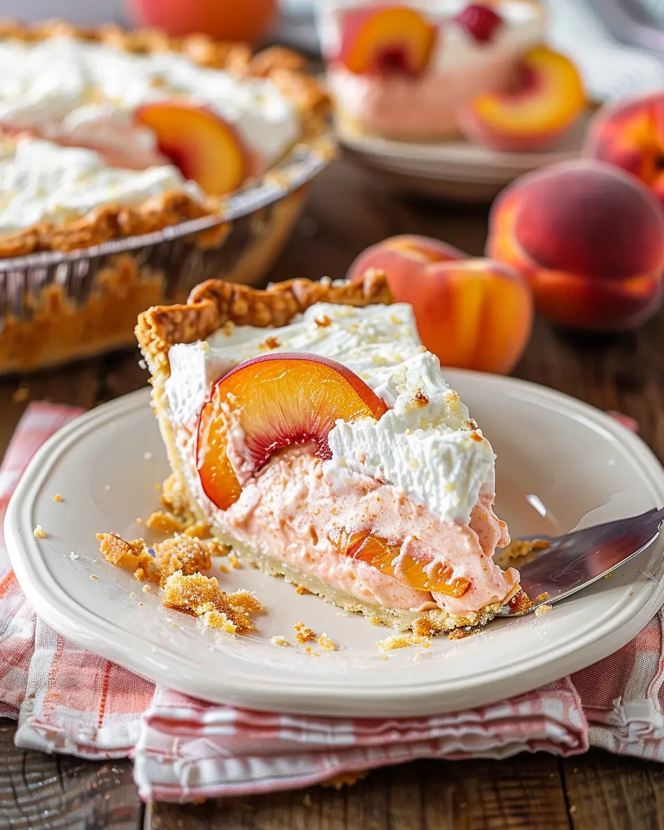 Peach Chiffon Pie: The Best Easy Recipe for Summer Bliss
