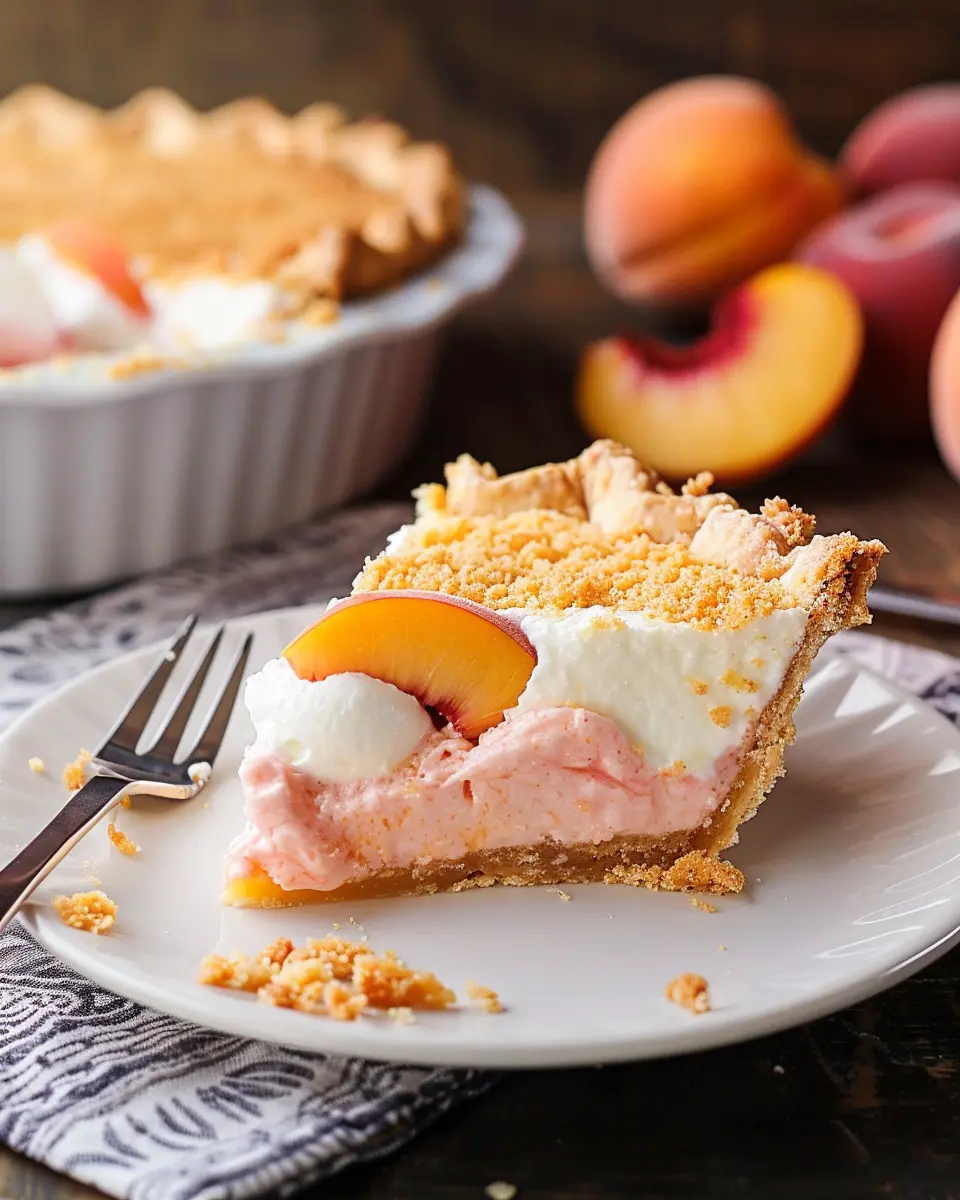 Peach Chiffon Pie: Easy, Light Dessert for Summer Gatherings