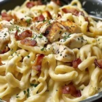 Chicken Bacon Ranch Pasta