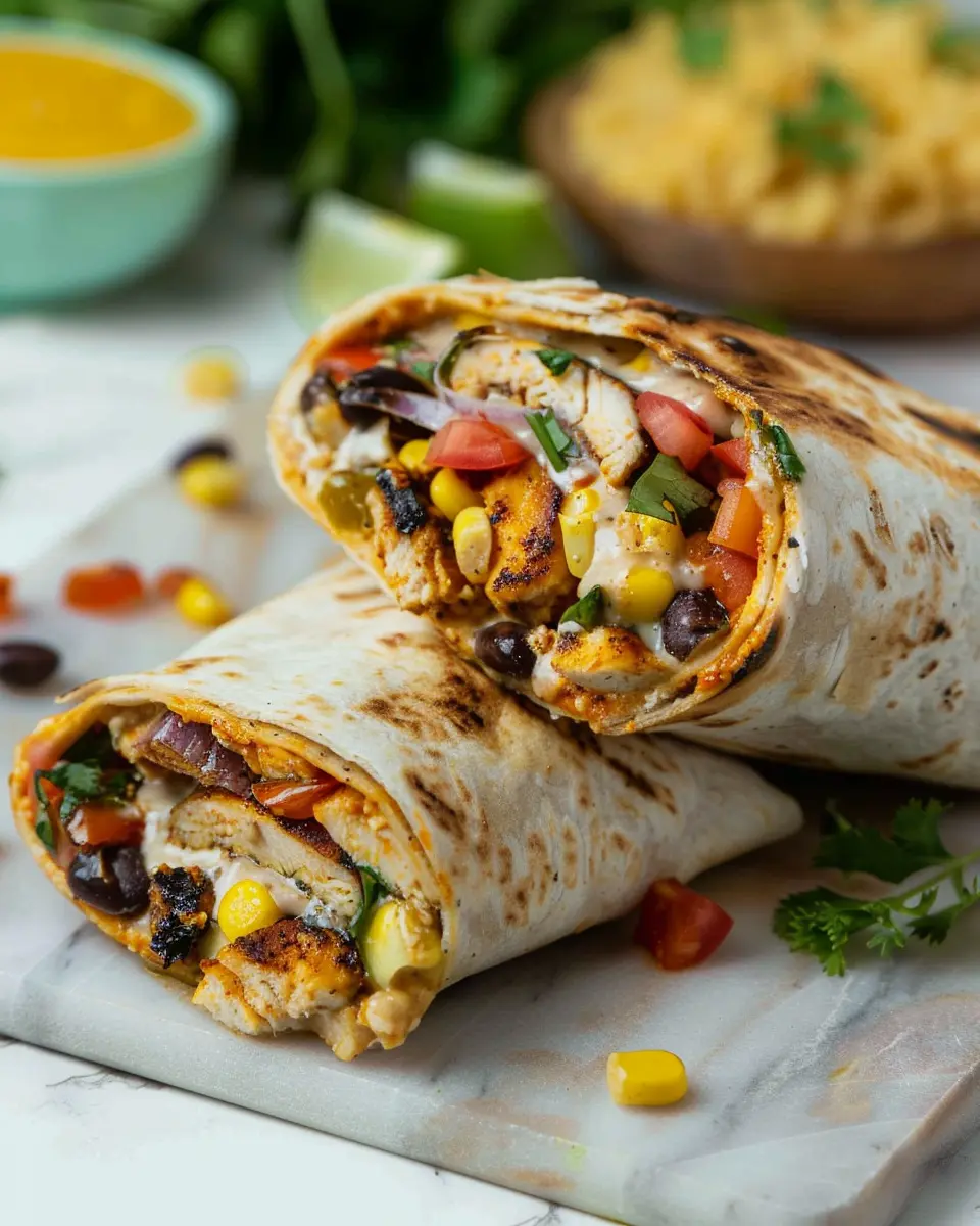 Chipotle Ranch Grilled Chicken Burrito: Easy, Flavor-Packed Delight