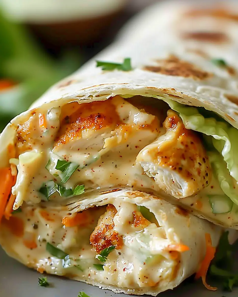 Quick Cheesy Chicken Wrap: Easy Recipe for Tasty Homemade Meals