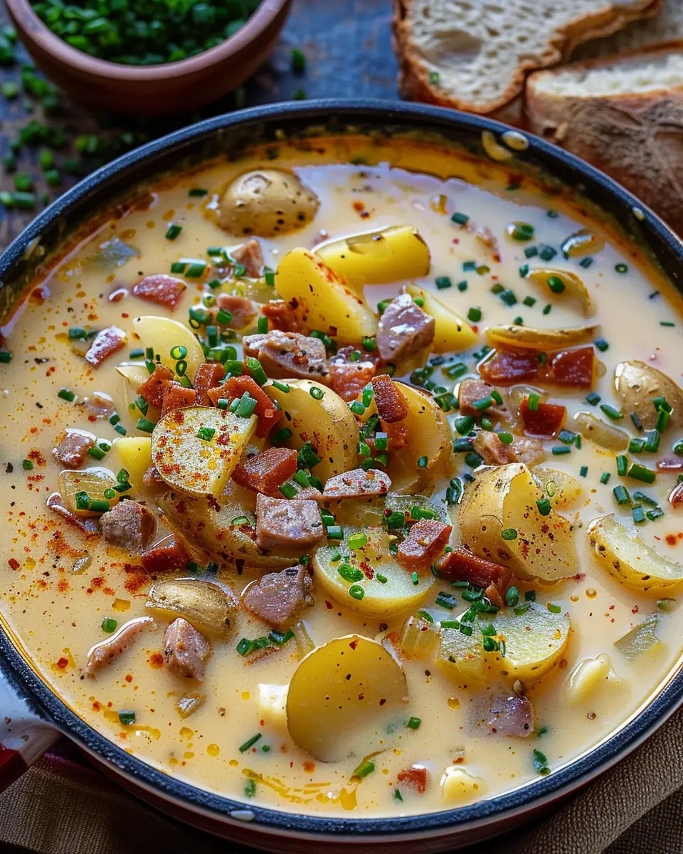 Cajun Potato Soup: A Comforting, Easy Recipe with Turkey Bacon