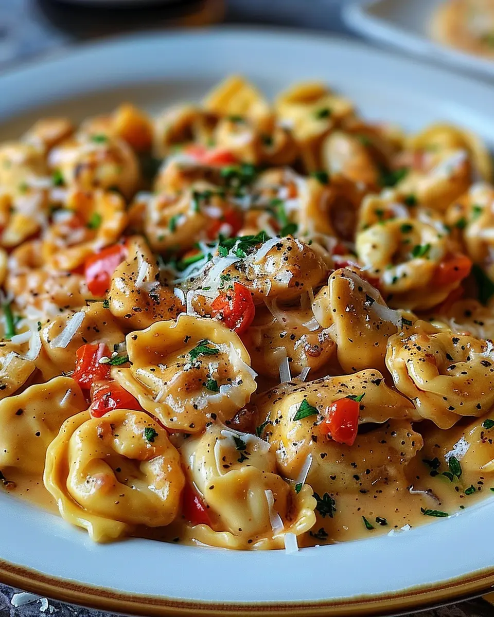 Cowboy Butter Garlic Chicken Tortellini: Indulgent Comfort Meal