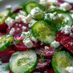 Beet Salad with Feta, Cucumbers, and Dill: A Refreshing Delight!