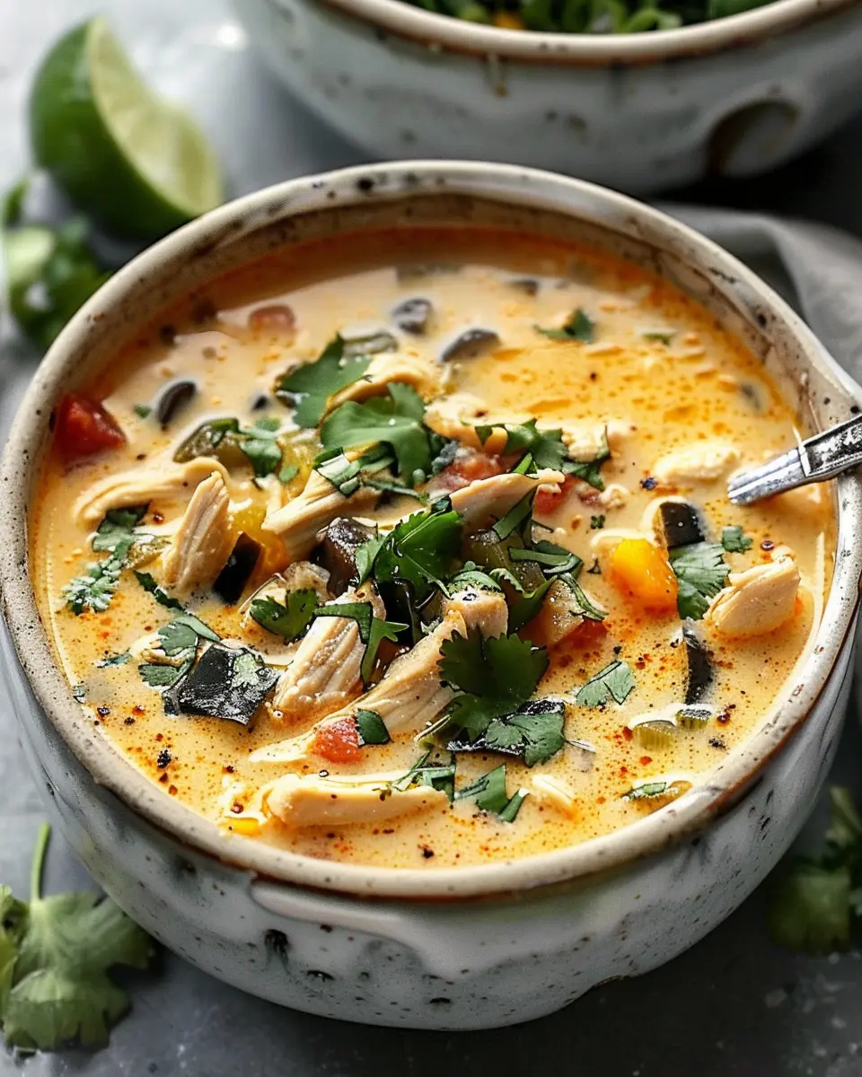 Chicken Poblano Soup: Easy 30-Minute Cozy Dinner Magic